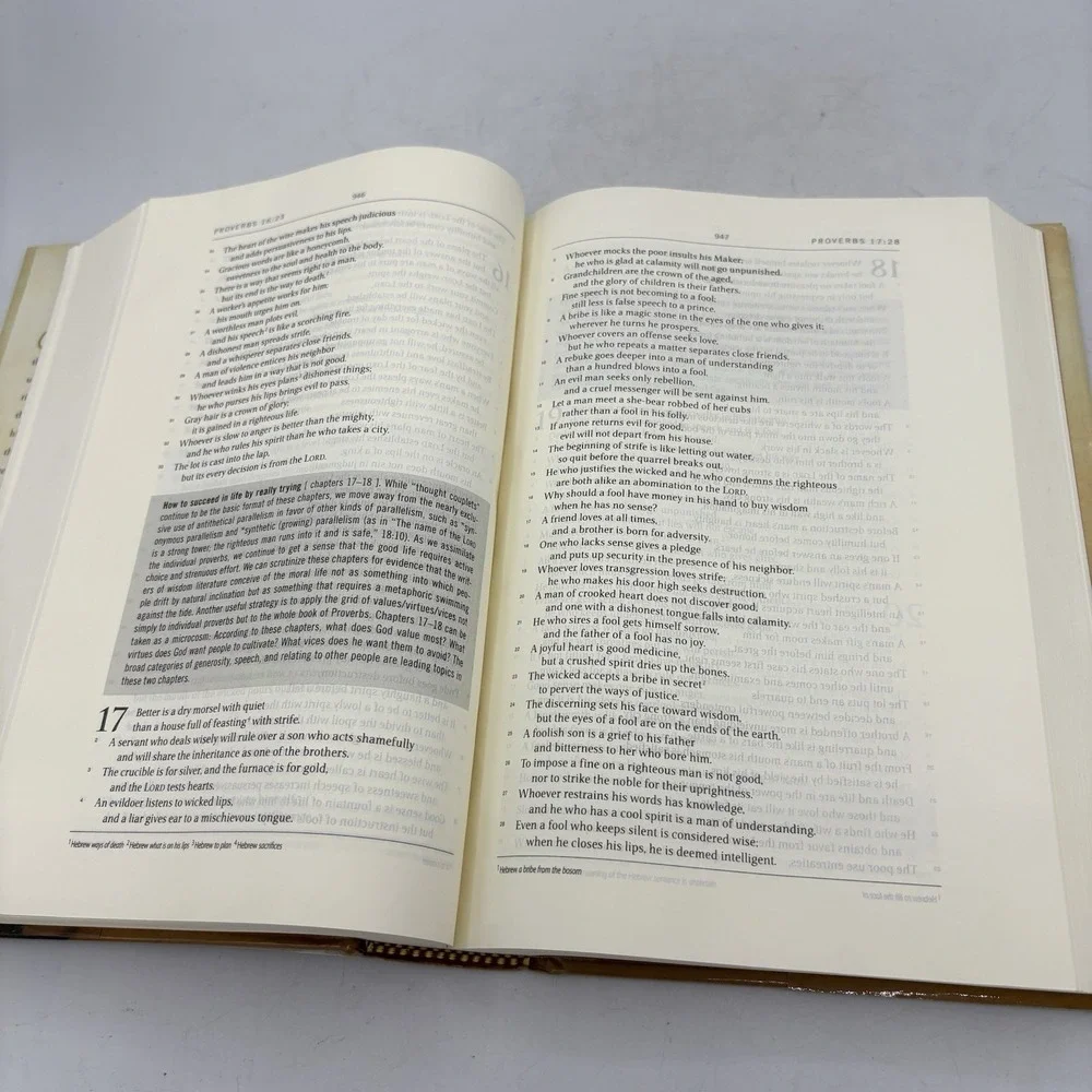 Literary Study Bible ESV English Standard Version Hardcover Leland Ryken 2007